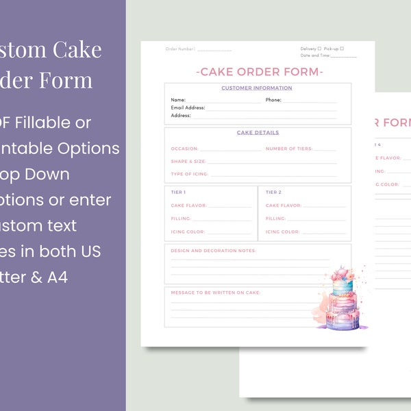 Fillable Bakery Order Form Etsy - Il 600x600.5057086906 2wpz 