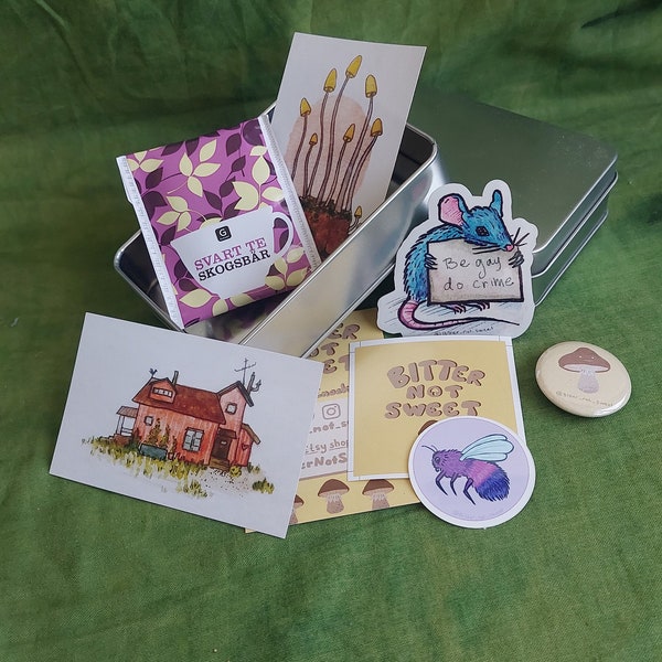 Art Supplies Mystery Box Etsy