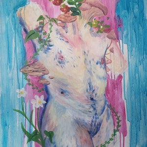 Trans mas Body Print A4 und A5
