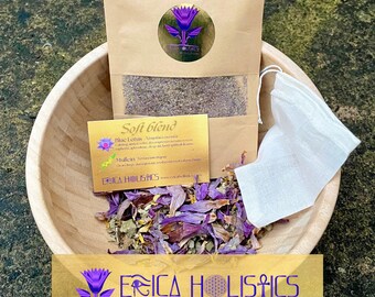 Blue Lotus-Mullein Organic Blend. UK seller