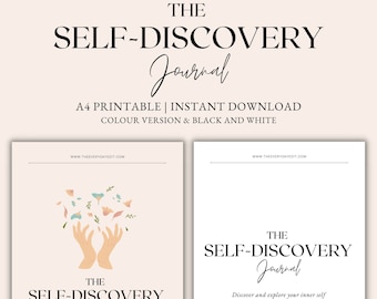 Self-Discovery Journal Prompts, Shadow Work Journal, Mini Ebook, Journaling Prompts, Journal Printable Digital Download,