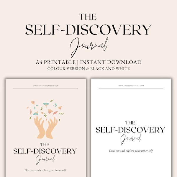Self-Discovery Journal Prompts, Schattenarbeit Journal, Mini Ebook, Journaling Prompts, Journal druckbare digitaler Download,