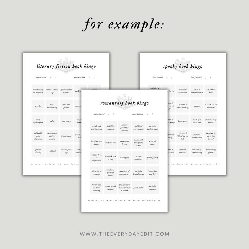 spooky book bingo, halloween book bingo, romantasy book bingo, fantasy book bingo, literary fiction book bingo, spooky bingo, fantasy bingo, romantasy bingo, book challenge, reader challenge, reading challenge