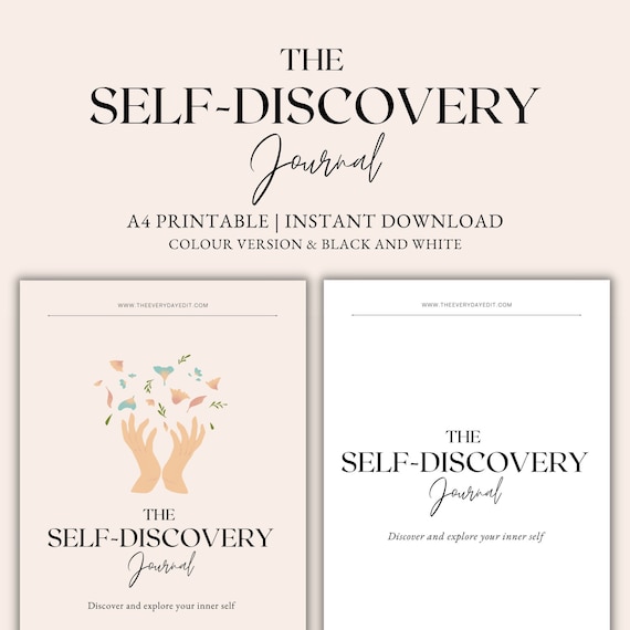 Self-Discovery Journal Prompts, Shadow Work Journal, Mini Ebook, Journaling Prompts, Journal Printable Digital Download,