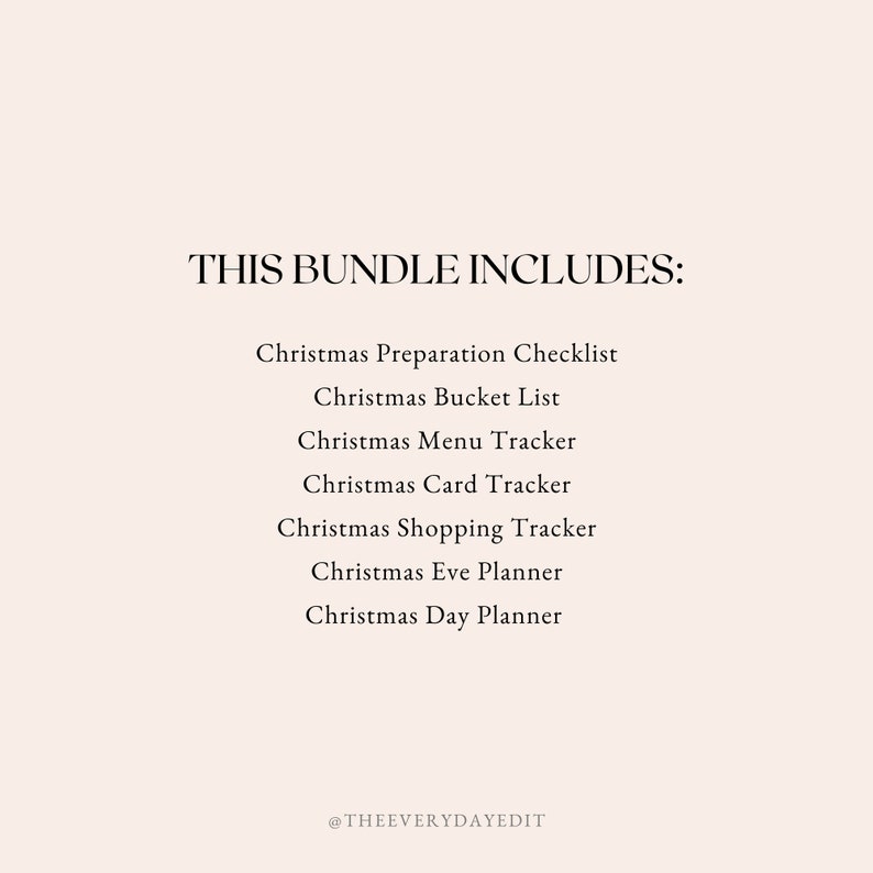 christmas preparation checklist, christmas bucket list, christmas menu tracker, christmas card tracker, christmas shopping tracker christmas gift tracker, Christmas Eve Planner, Christmas Day Planner