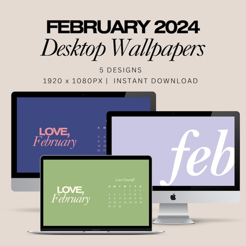 February 2024 Desktop Wallpaper, 2024 Calendar Desktop Wallpaper