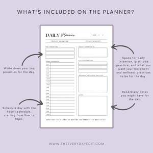 minimalist planner printable