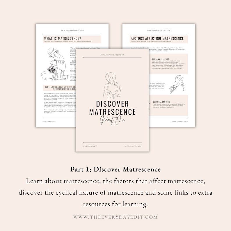 what is matrescence, matrescence workbook printable, matrescence journal prompts, journaling prompts, seasons of matrescence, matrescence journaling prompts, motherhood journal, discover matrescence, matrescence resources