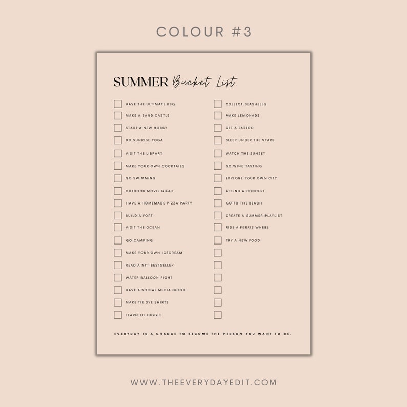 printable summer bucket list, printable autumn bucket list, printable winter bucket list, printable spring bucket list, bucket list ideas printable, bucket list printable, summer ideas, winter ideas, spring ideas, autumn ideas