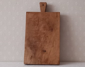 Vintage French wooden cutting board/Vintage bread board/Vintage chopping board