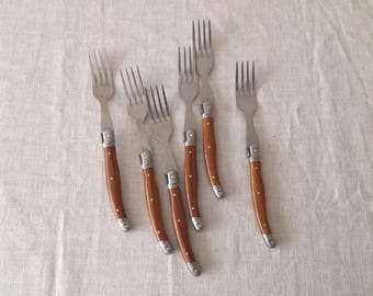 Set of 6 German Vintage Stainless Steel Fork by ERNESTO