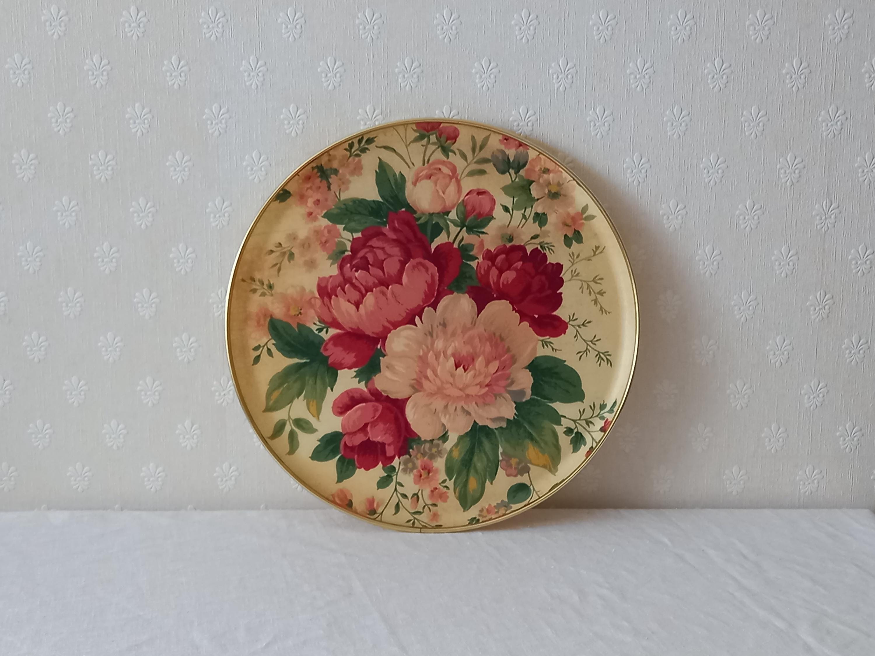 レトロ◆KESWICK TRAYS◆グラスファイバー◆薔薇◆特大トレイ◆イギリス レトロKESWICK TRAYSグラスファイバー薔薇特大トレイイギリス レトロ