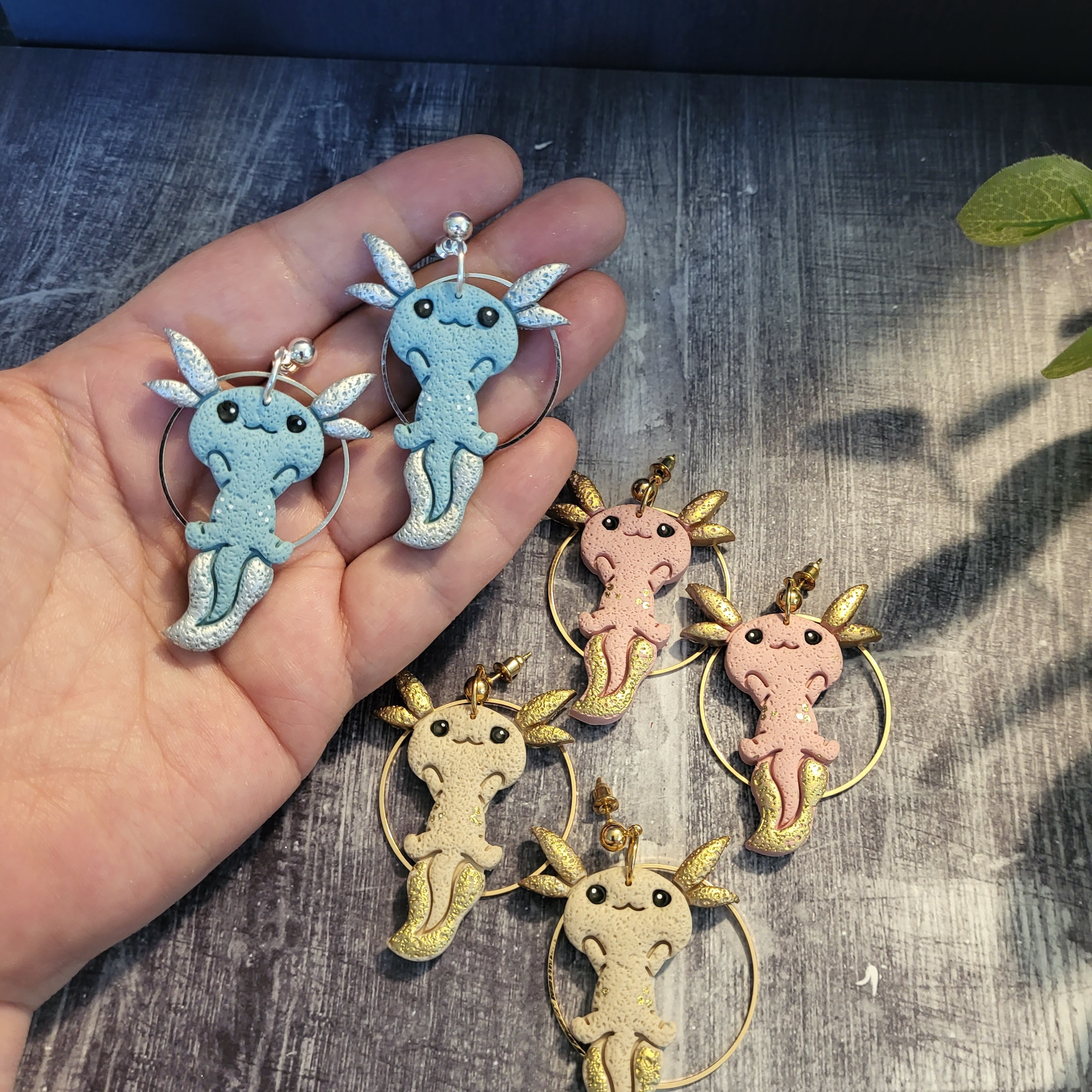 I got some Axolotl charms made! : r/axolotls