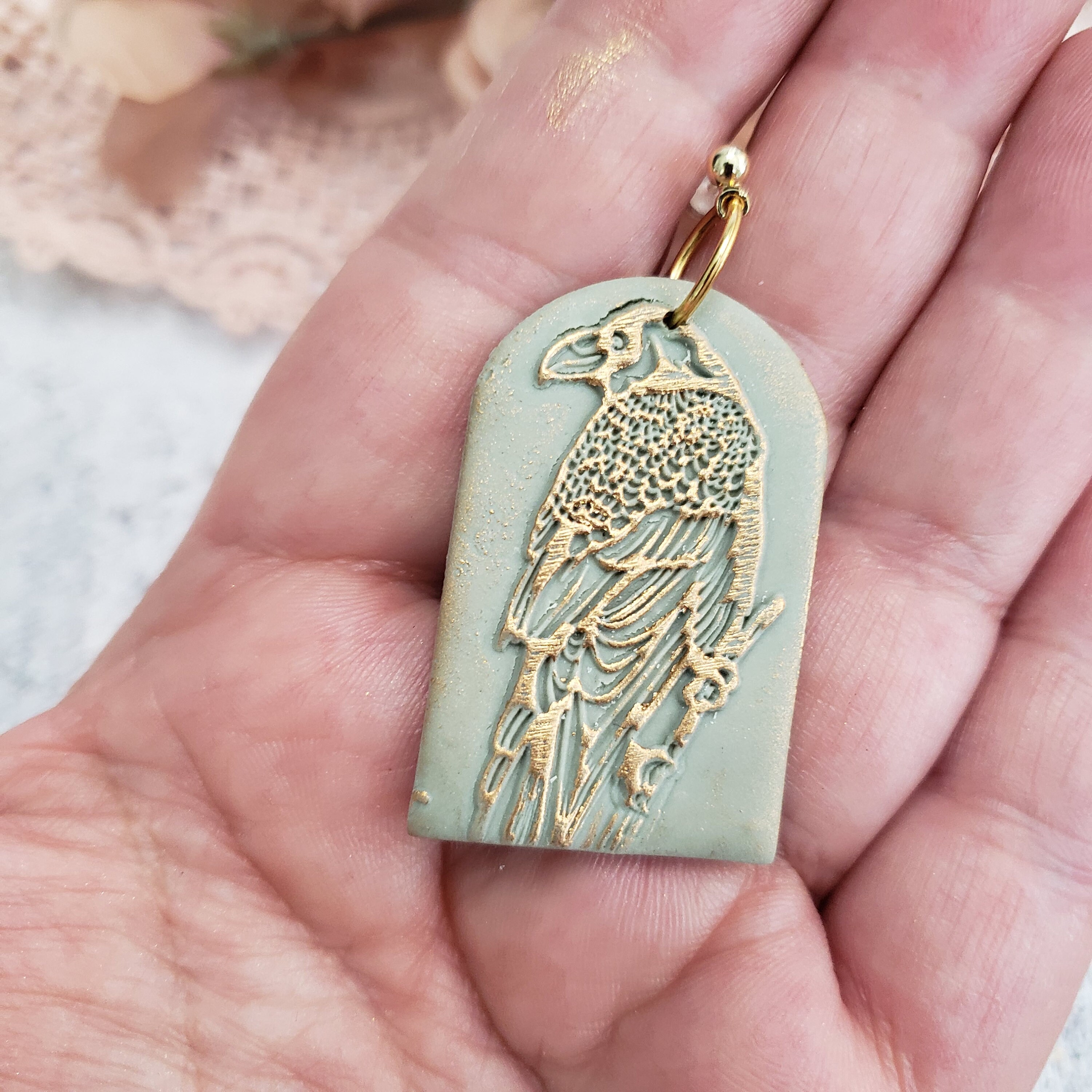 Crow earrings Raven Earrings Corvid jewelry Crow jewelry Etsy