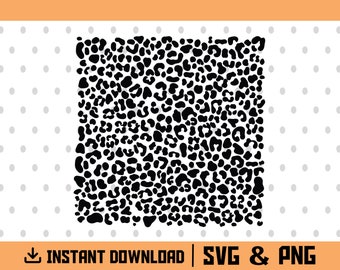 Leopard Print, Animal Print Instant Download SVG, PNG, digital download, 300 Dpi