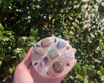 Leo Zodiac Crystal Grid Kit – Confidence & Empowerment