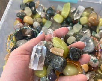 Abundance and prosperity crystal scoop mix