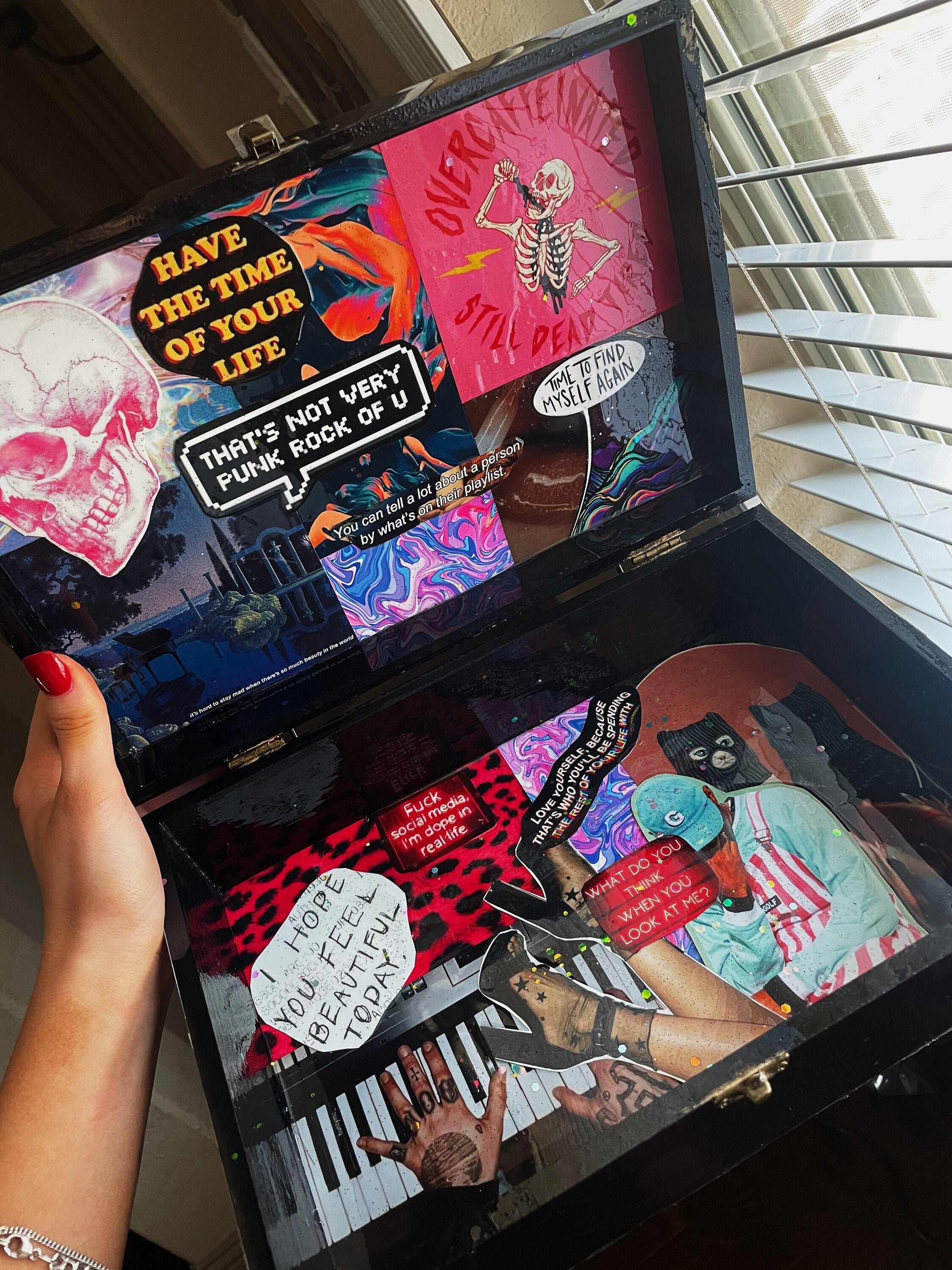 Completado Caja de almacenamiento personalizada | Etsy