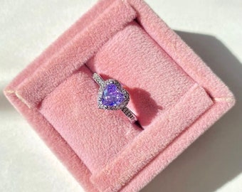 Purple Pandora Ring-925 Sterling Silver - Pandora Ring