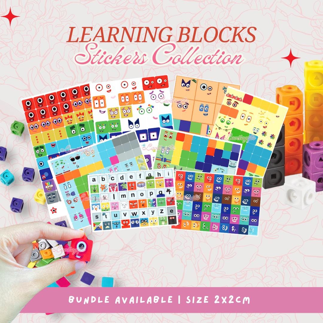 Learning Blocks Sticker | Numberblocks, Alphablocks, Colorblocks ...