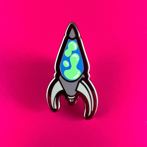 ASTRO LAVA LAMP lapel pin