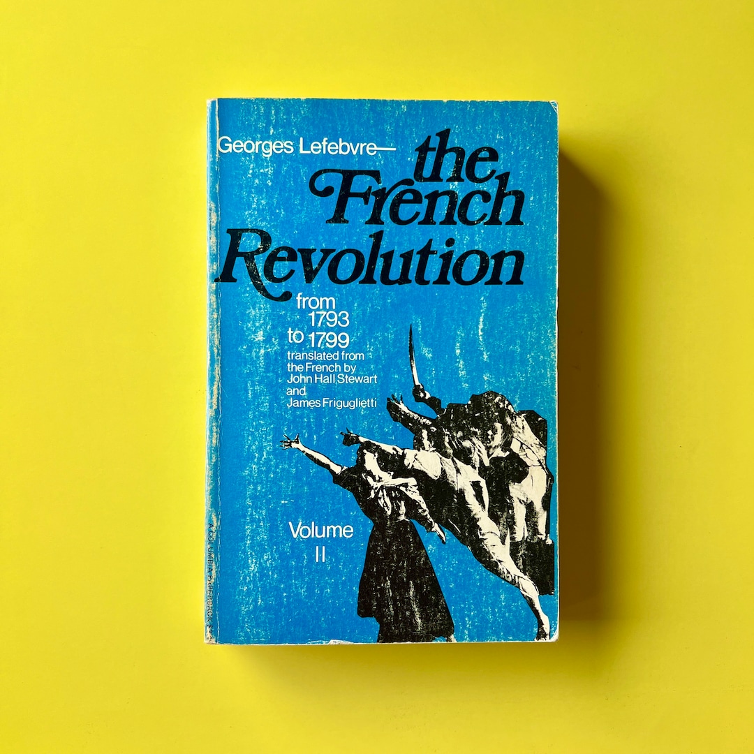 The French Revolution VOL 2 Lefebvre 1964 Etsy