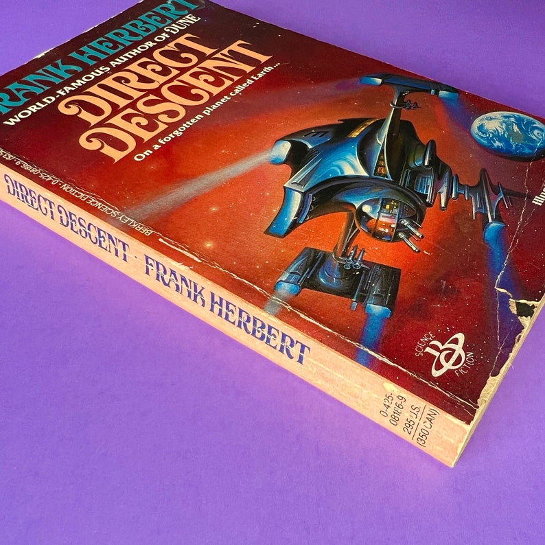 Frank Herbert direct Descent Illustrated 1985 Etsy