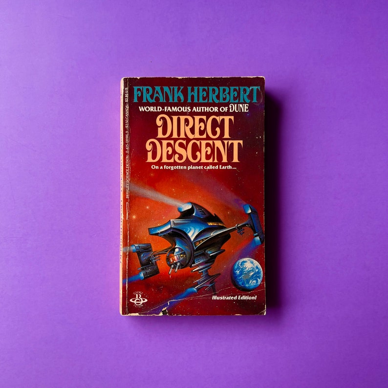 Frank Herbert direct Descent Illustrated 1985 Etsy