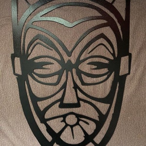 Handmade Tiki mask. image 1