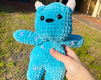 Blue Monster|Monsters Inc|Crochet Monster