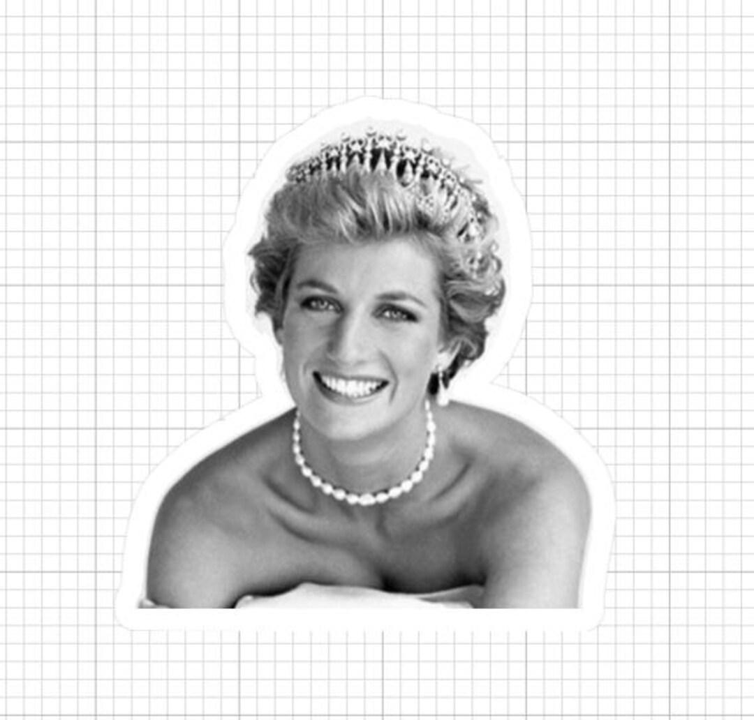 Diana Sticker PRINCESS DIANA WATERPROOF Holographic Sticker for Laptops, Water ...