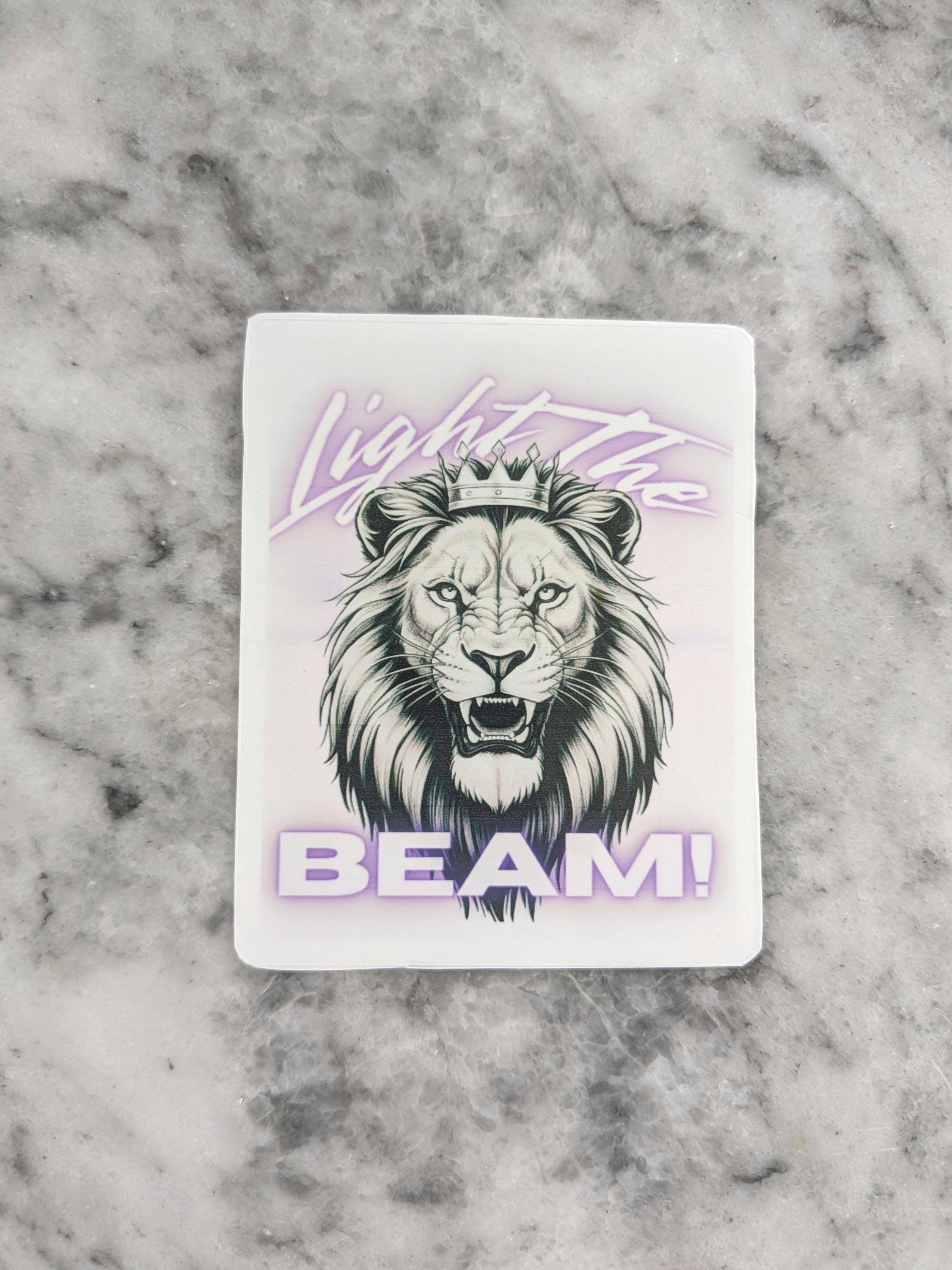 Light the Beam Kings Vinyl Sticker – Waterproof Fan Art Decal - Etsy