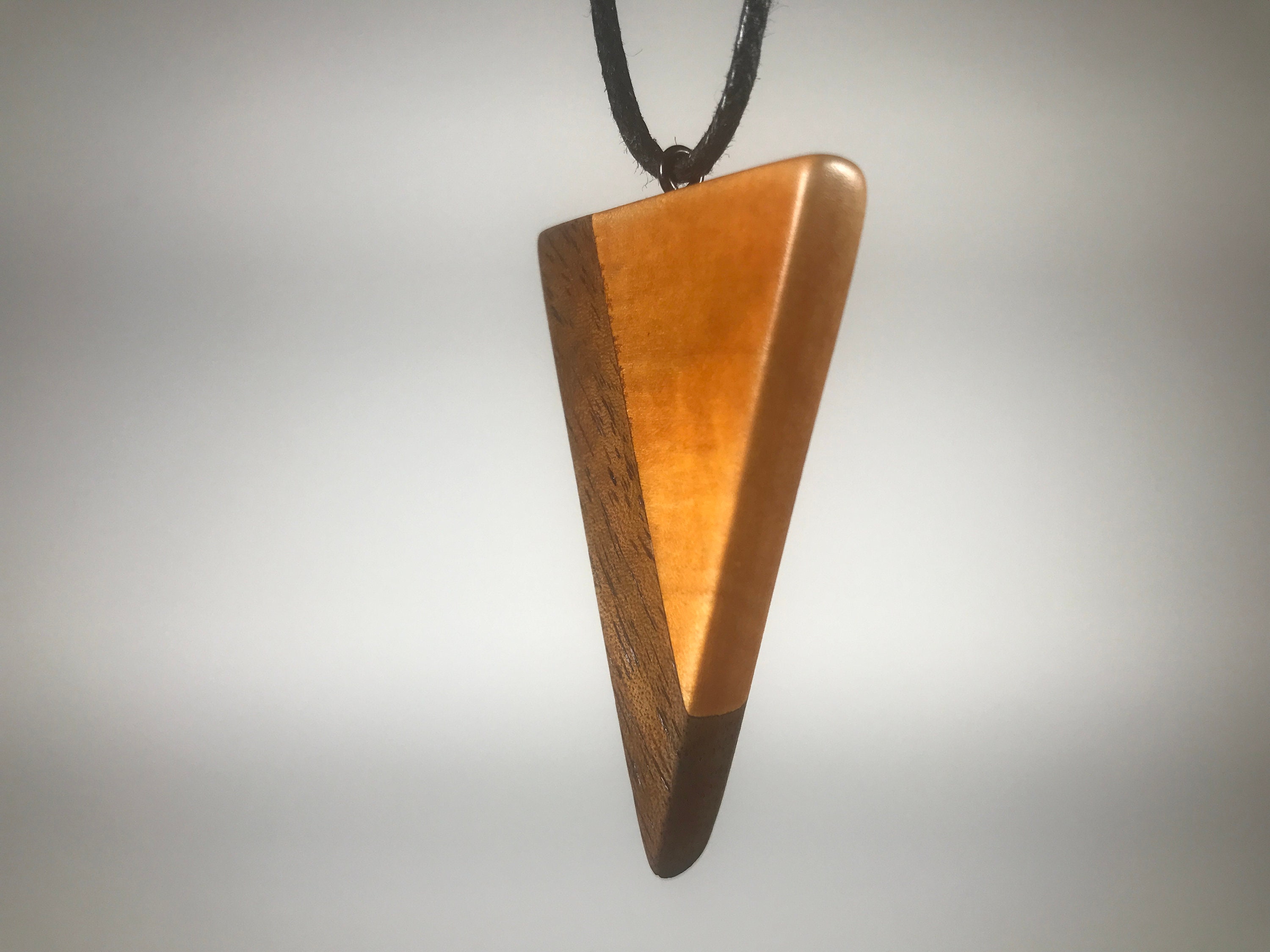 アクセサリー seya handmade wooden necklace seya.（セヤ）の「seya. (セヤ) DROP NECKLACE PEFA023-N