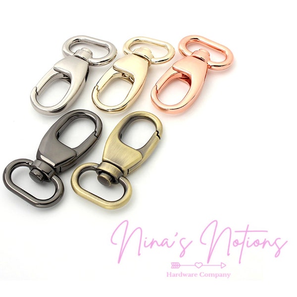 Swivel hooks 1" & 1/2" (4 pc) | Snap hooks