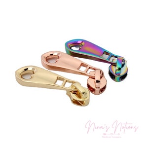 Heart zipper pulls #5 (4 pc)
