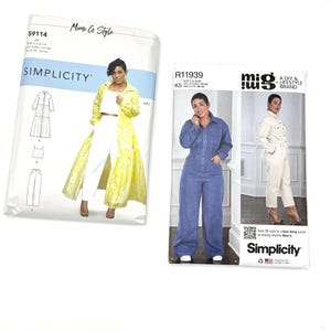 Simplicity Mimi G sewing pattern S9114 | S9822