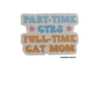 Katzenmama CTRS| CTRS Sticker| CTRS Katze Mama| Erholungstherapie | Rec Therapeut Sticker | Rec Therapie Sticker | rec Therapie