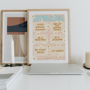 Recreation Therapist Door Sign--Recreation Therapist Sign--Therapist Sign--CTRS Sign