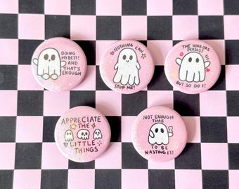 Motiverende ghosties holografische 37 mm-badge