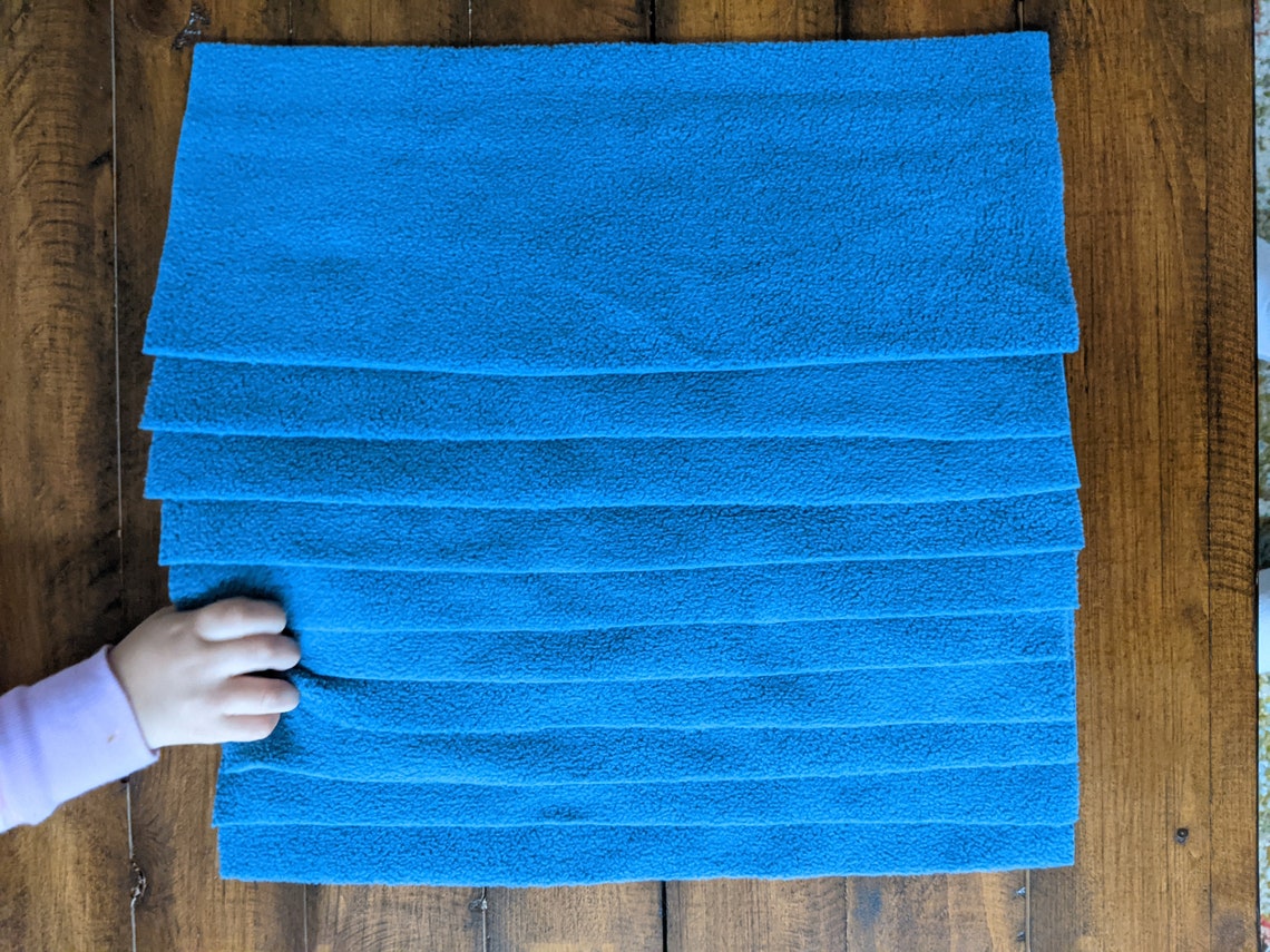 10 reusable fleece cloth diaper liners Etsy