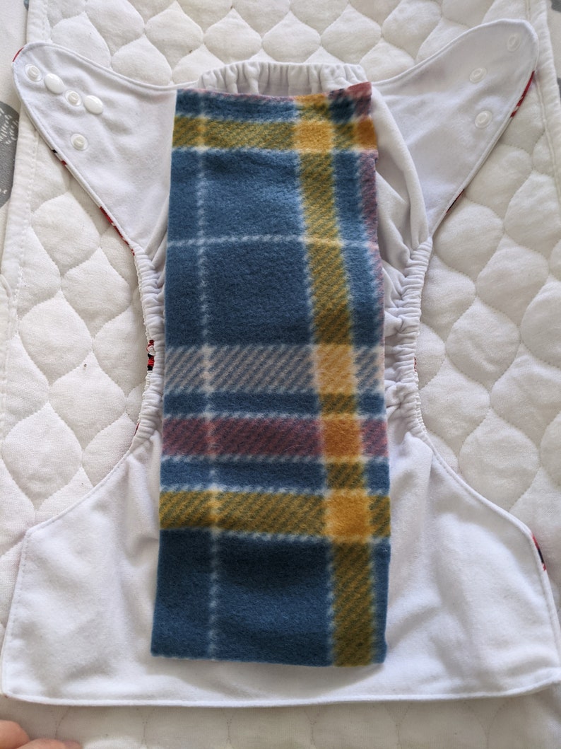 5 Reusable Fleece Cloth Diaper Liners Etsy