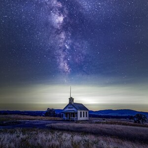 Schoolhouse Milky Way