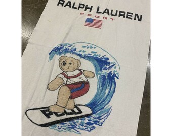 polo bear towels