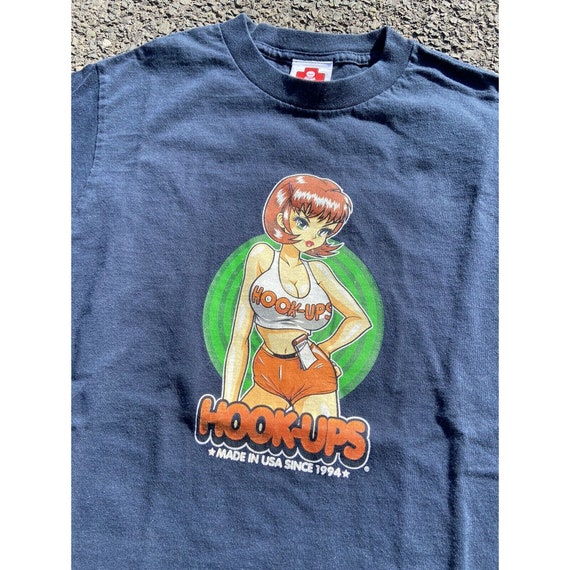 Vintage 90s Adio Skateboard Promo Photoprint T Shirt Hook Ups 90s Skater 90s Streetwear Skateboarding T Shirt Size XL