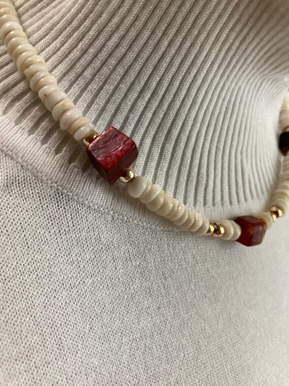 Vintage pukka shell necklace - image 2