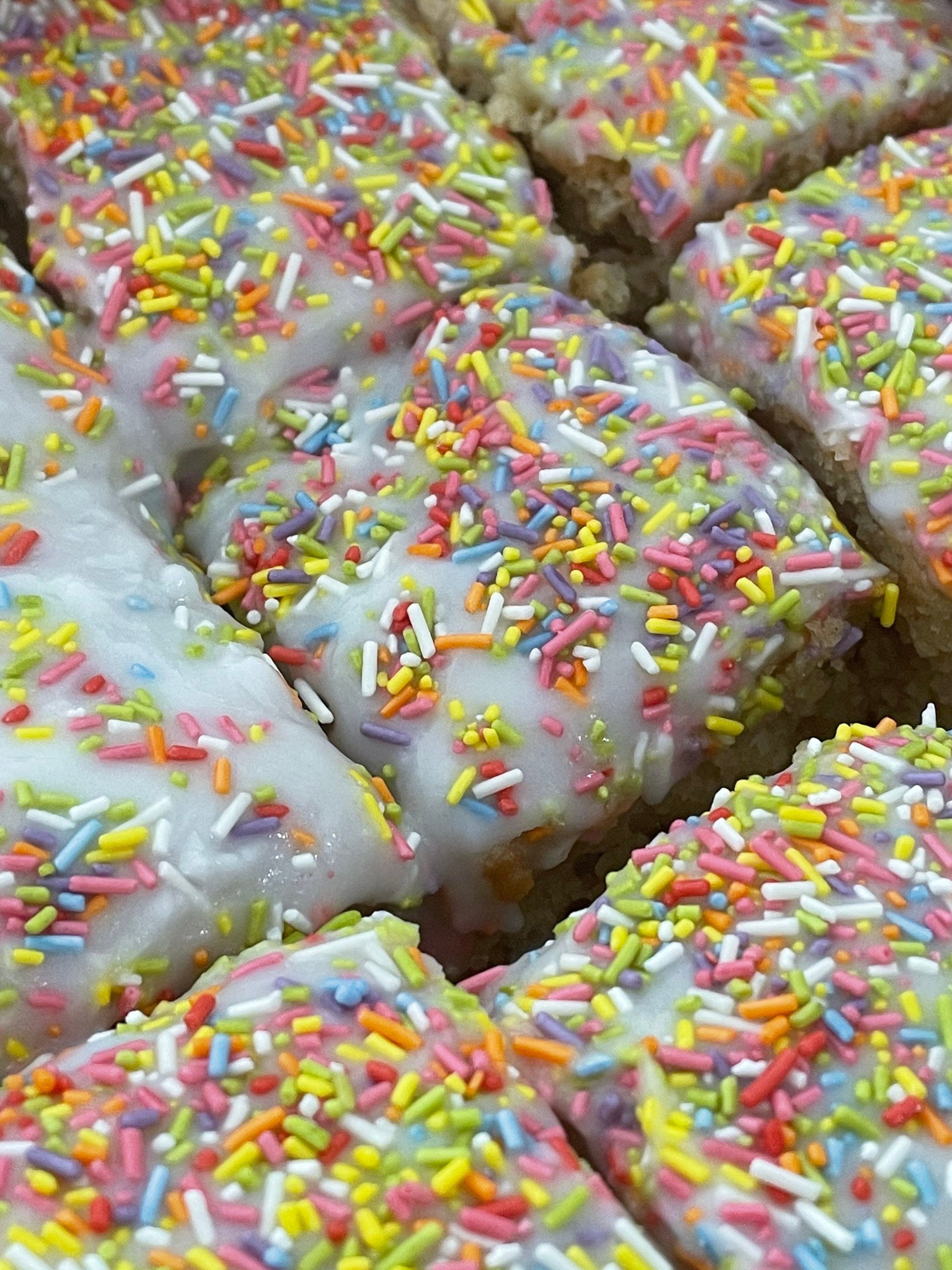 Sprinkle Cake Old School Sponge Cake Etsy UK