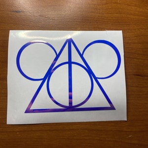 Decalque de vinil The Hallows