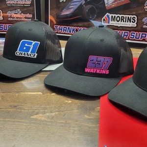 Custom Racing Hats