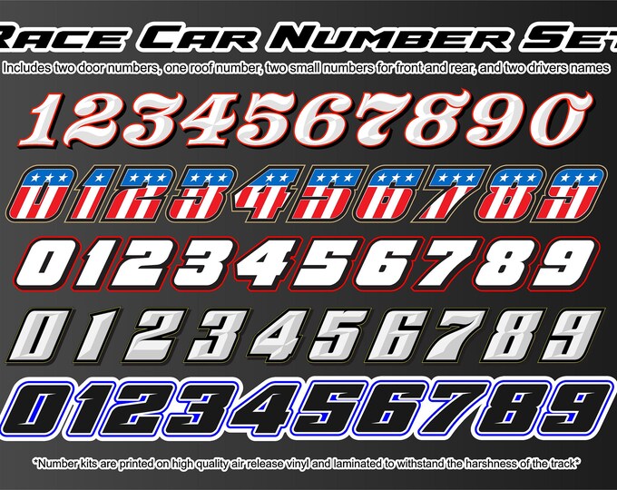 Cars Numbers List This item is unavailable - Etsy