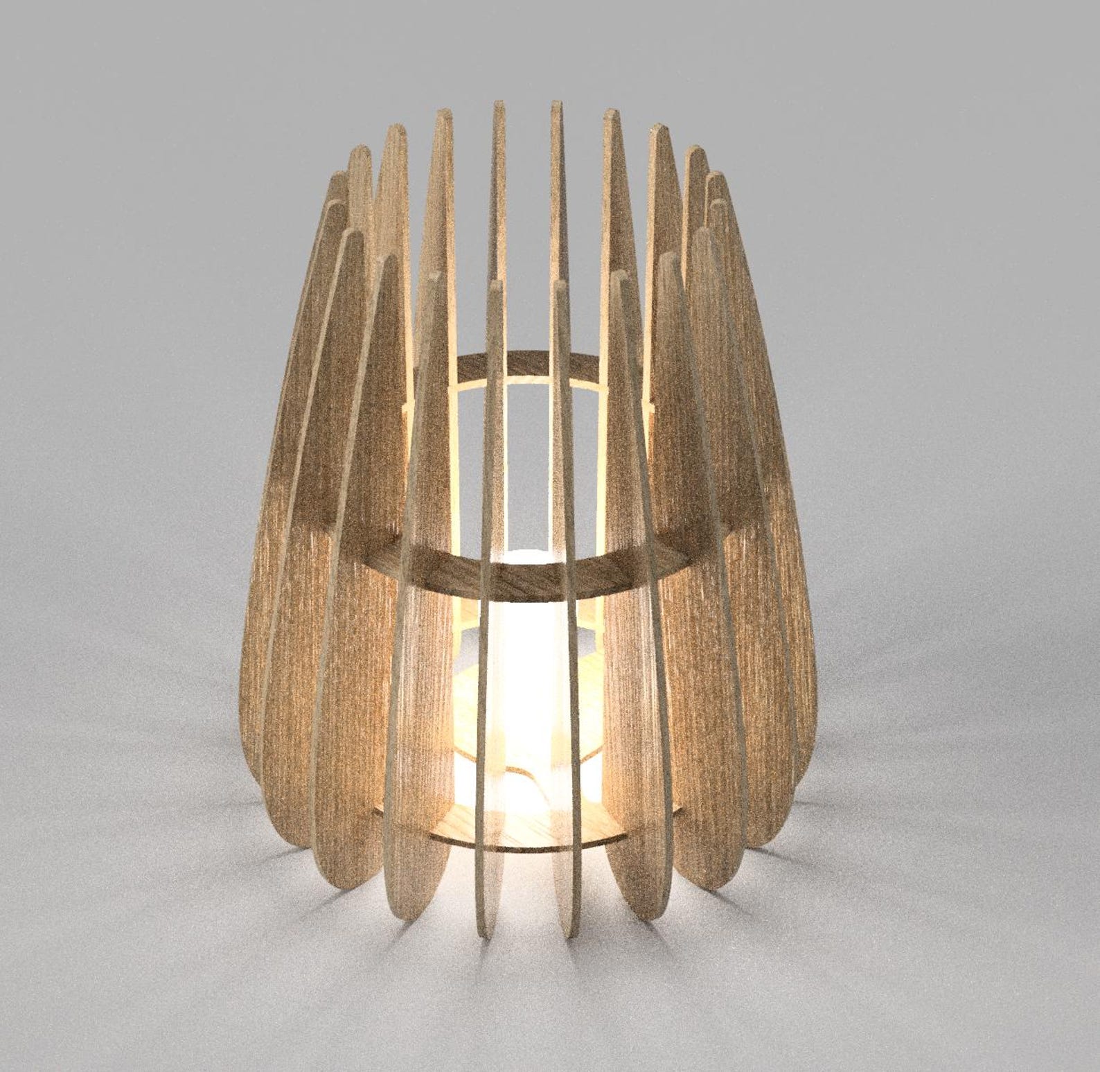 Lasercut Light Shade DXF Design Etsy